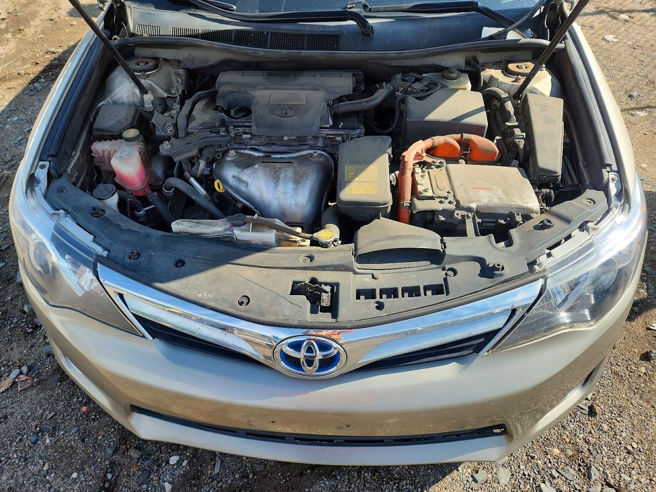 2013 Toyota Camry Hybrid Xle Бежевый vin: 4T1BD1FK6DU070298