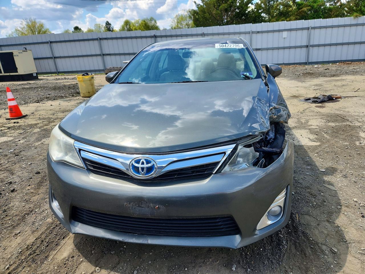 2013 Toyota Camry Hybrid Xle Green vin: 4T1BD1FK6DU070575