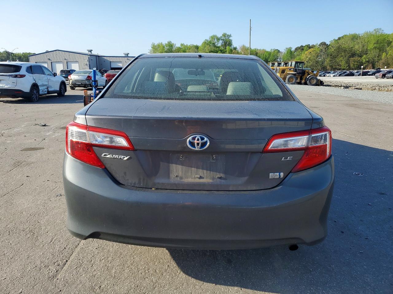 2013 Toyota Camry Hybrid Le Gray vin: 4T1BD1FK6DU070835