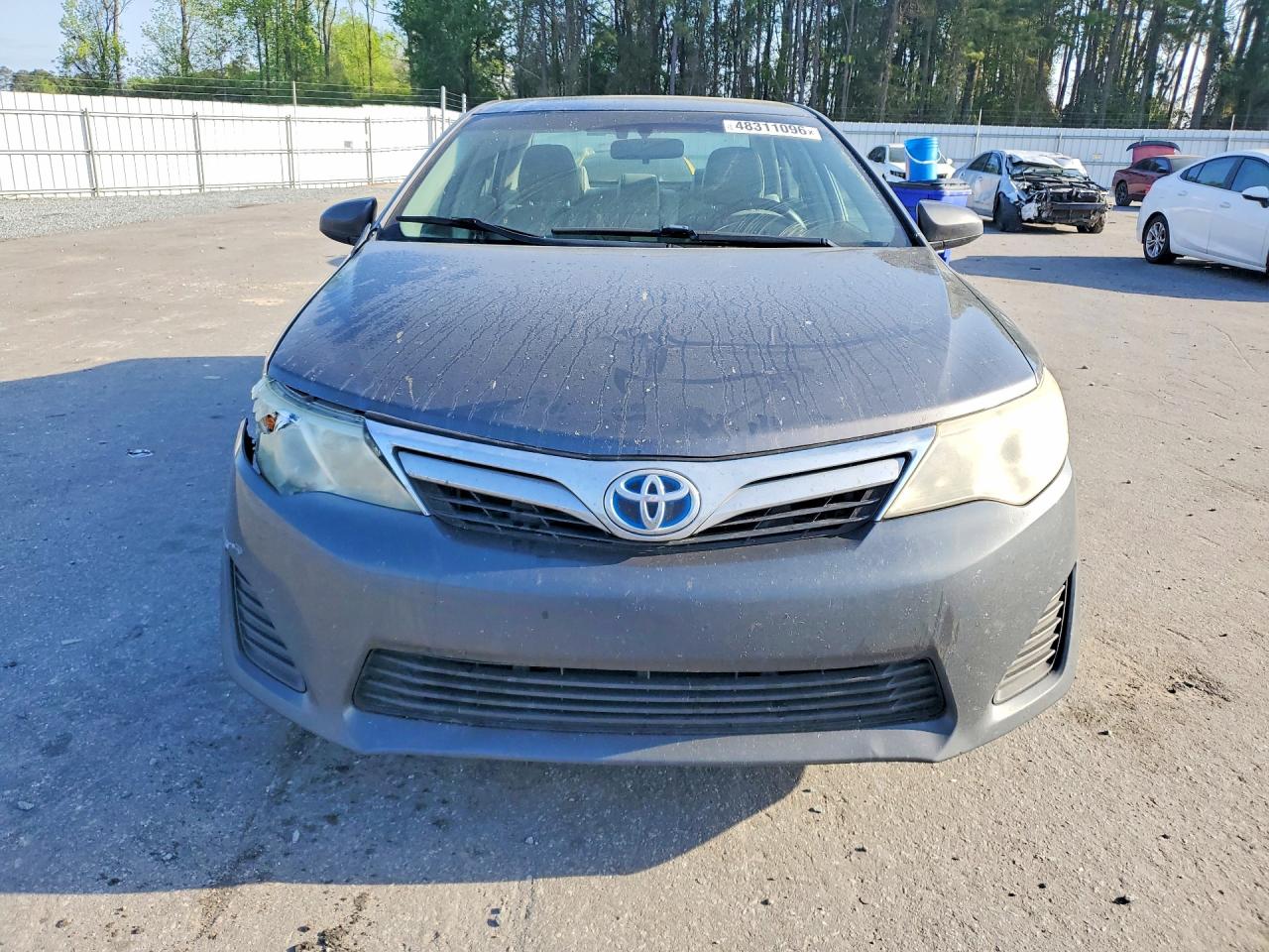 2013 Toyota Camry Hybrid Le Gray vin: 4T1BD1FK6DU070835