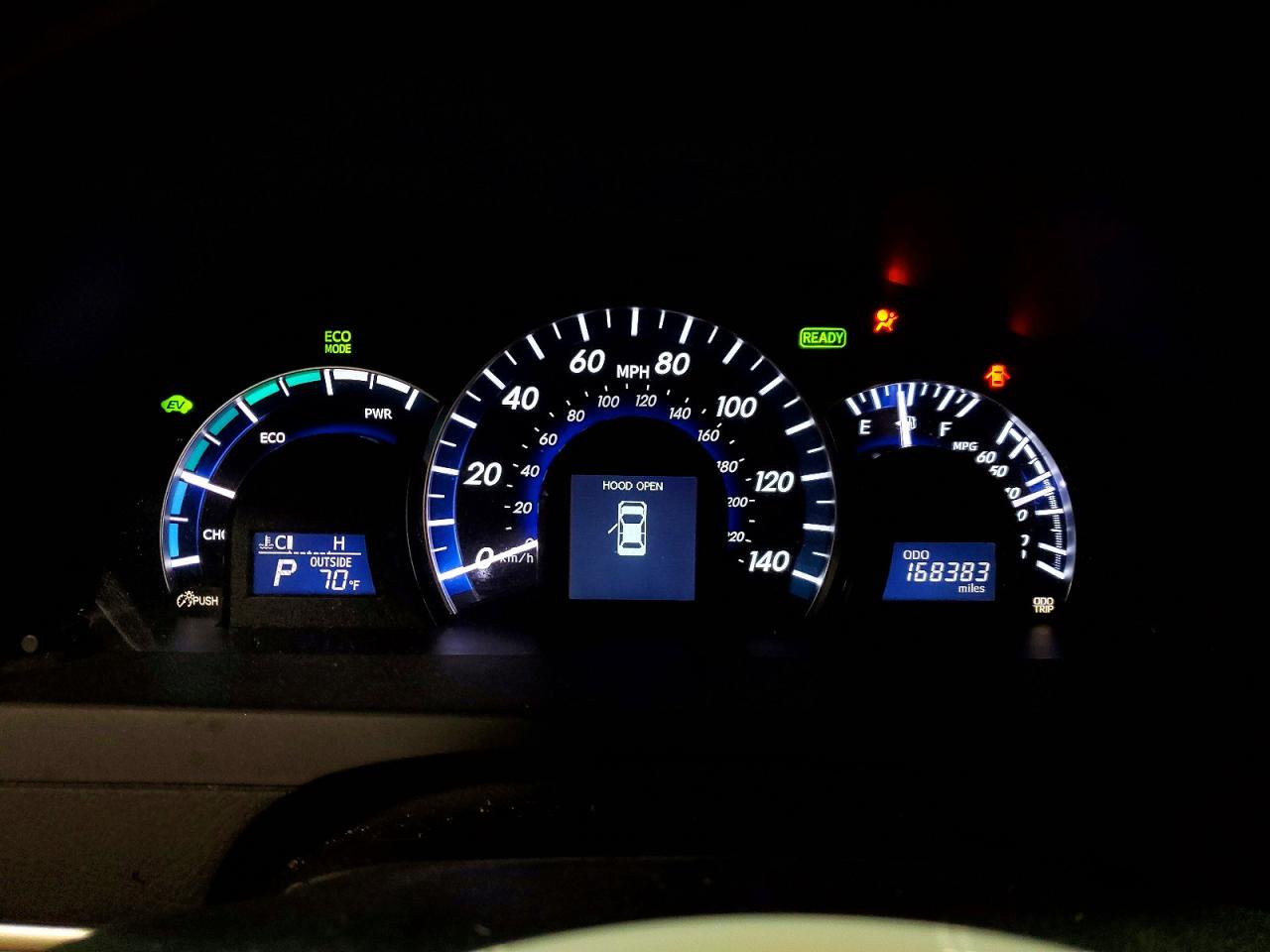 2013 Toyota Camry Hybrid Xle Красный vin: 4T1BD1FK6DU081978