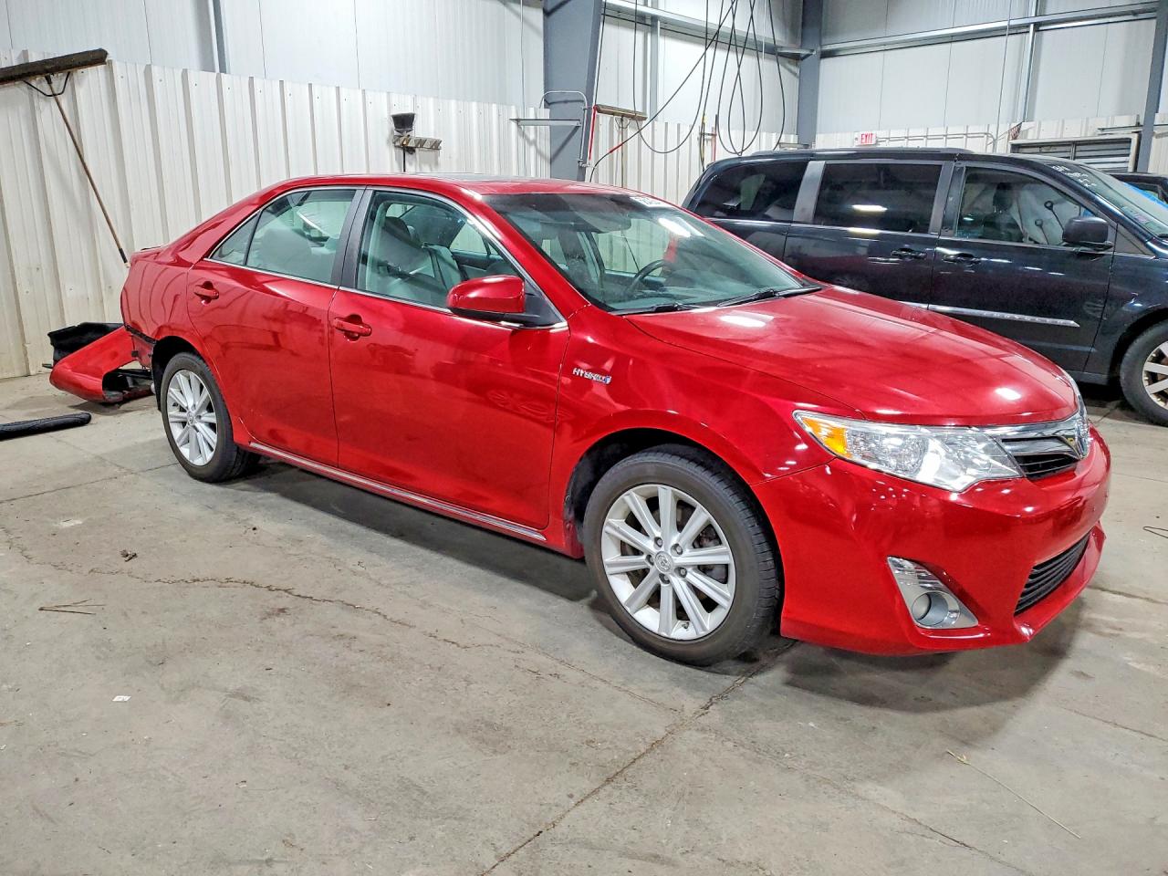 2013 Toyota Camry Hybrid Xle Красный vin: 4T1BD1FK6DU081978