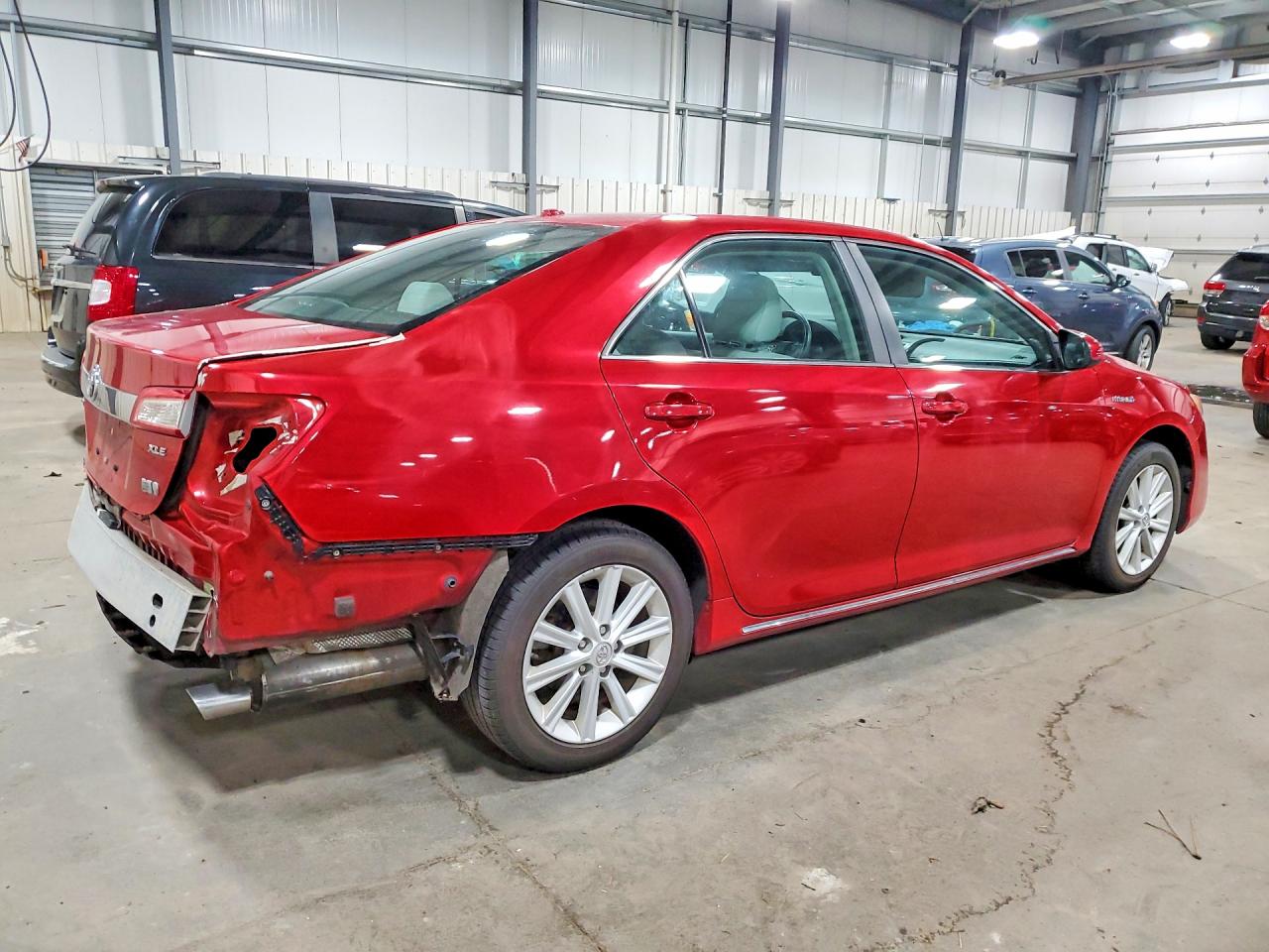 2013 Toyota Camry Hybrid Xle Красный vin: 4T1BD1FK6DU081978
