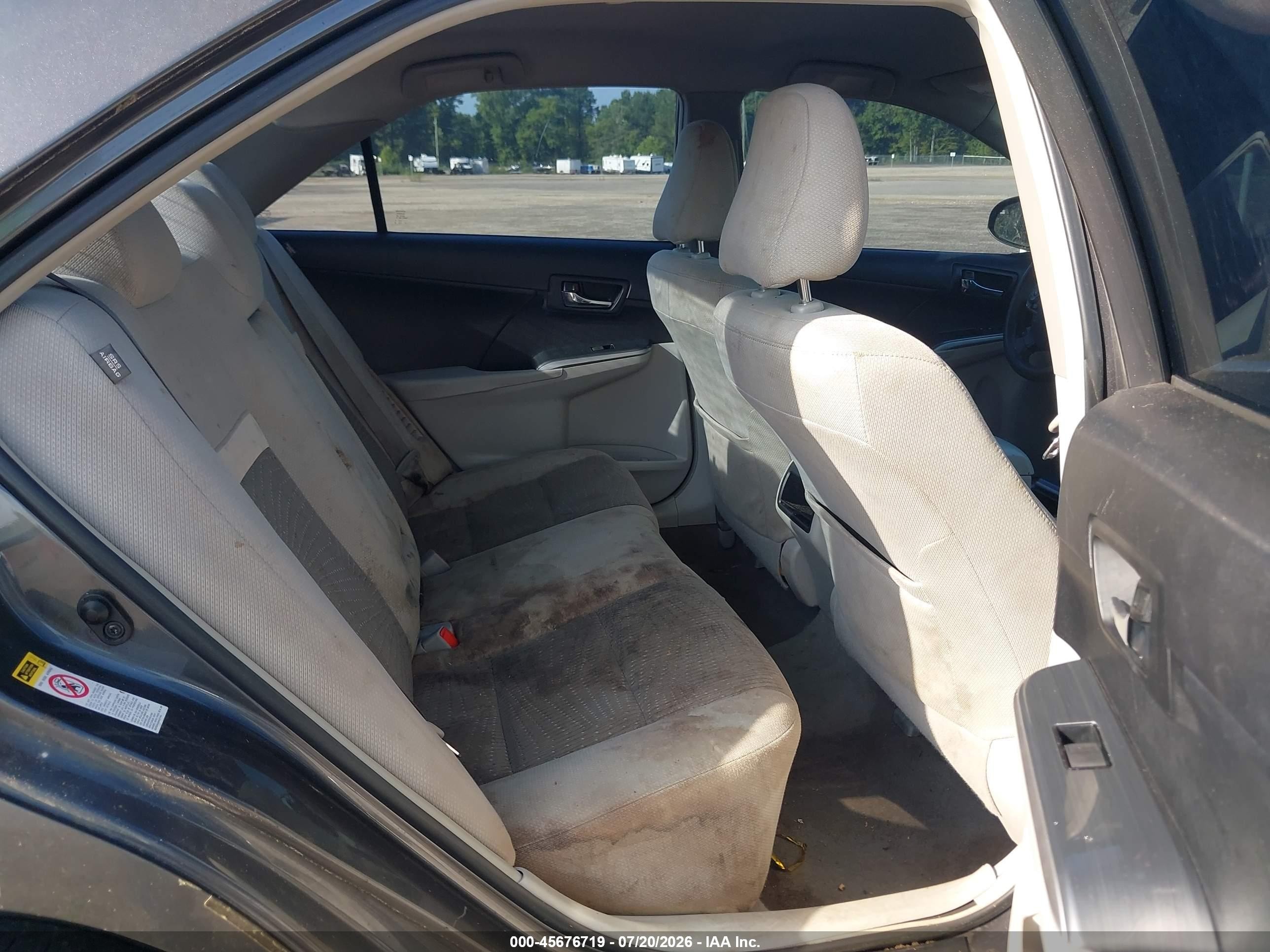 2013 Toyota Camry Hybrid Le Gray vin: 4T1BD1FK6DU089210