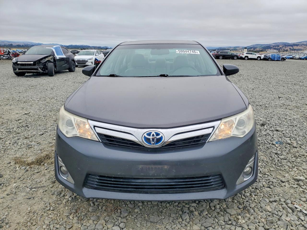 2013 Toyota Camry Hybrid Gray vin: 4T1BD1FK6DU090874