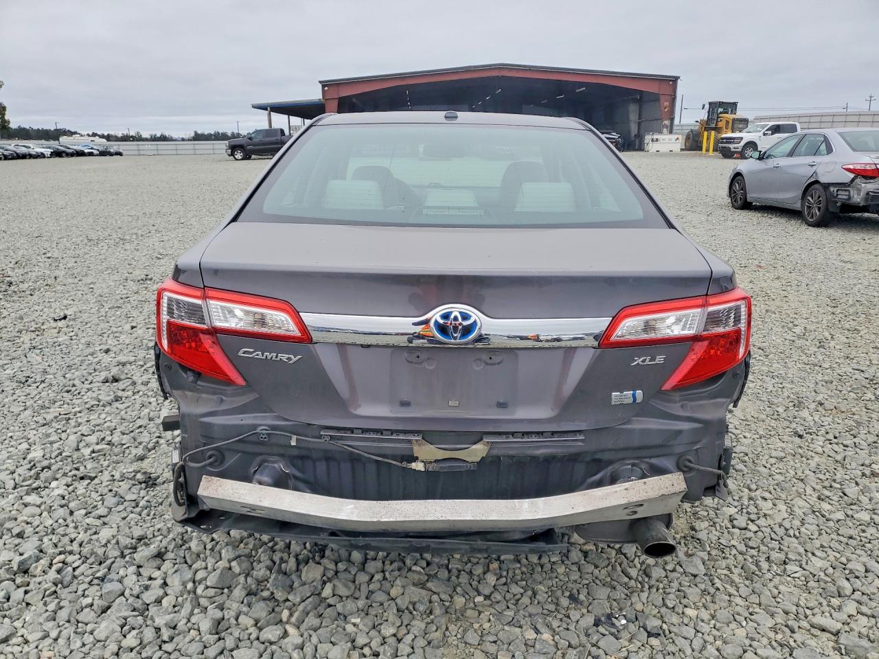 2013 Toyota Camry Hybrid Gray vin: 4T1BD1FK6DU090874
