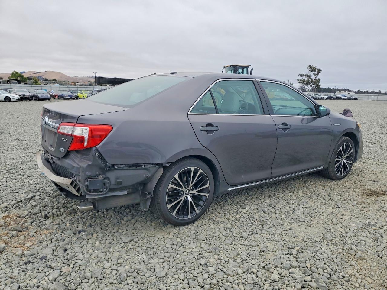 2013 Toyota Camry Hybrid Gray vin: 4T1BD1FK6DU090874