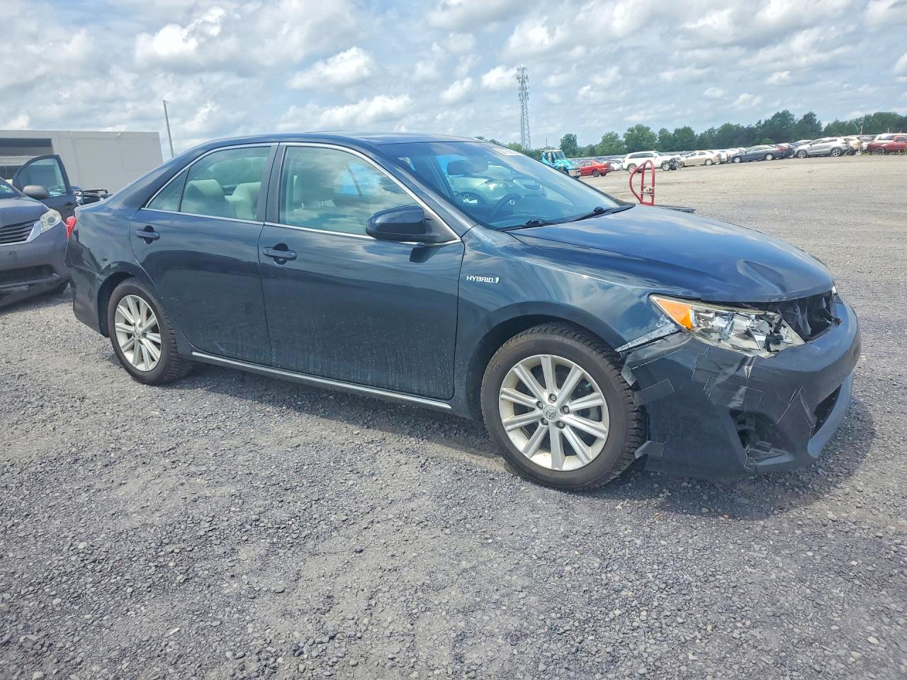 2013 Toyota Camry Hybrid Xle Black vin: 4T1BD1FK6DU092284