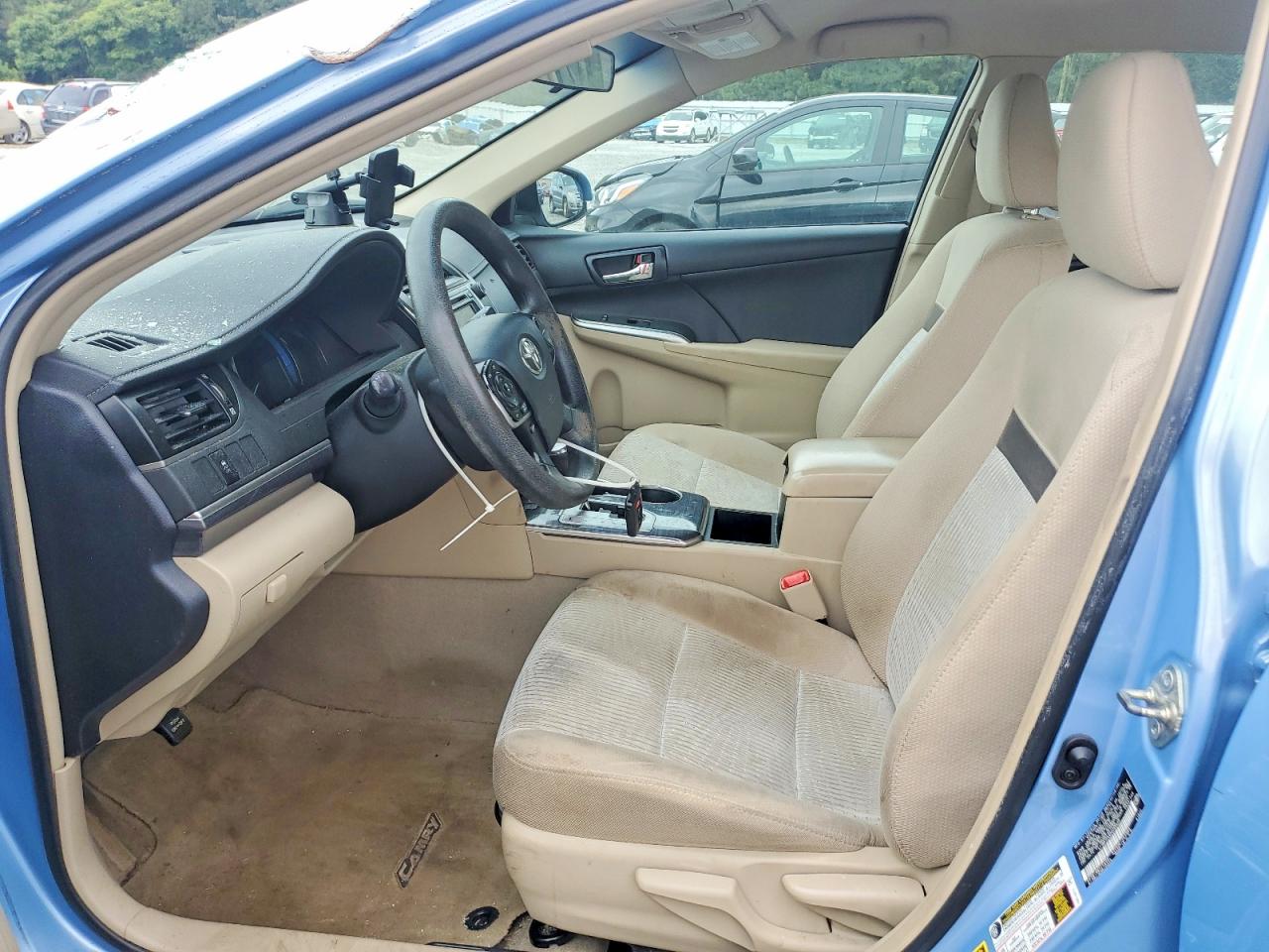 2013 Toyota Camry Hybrid Le Blue vin: 4T1BD1FK6DU095699
