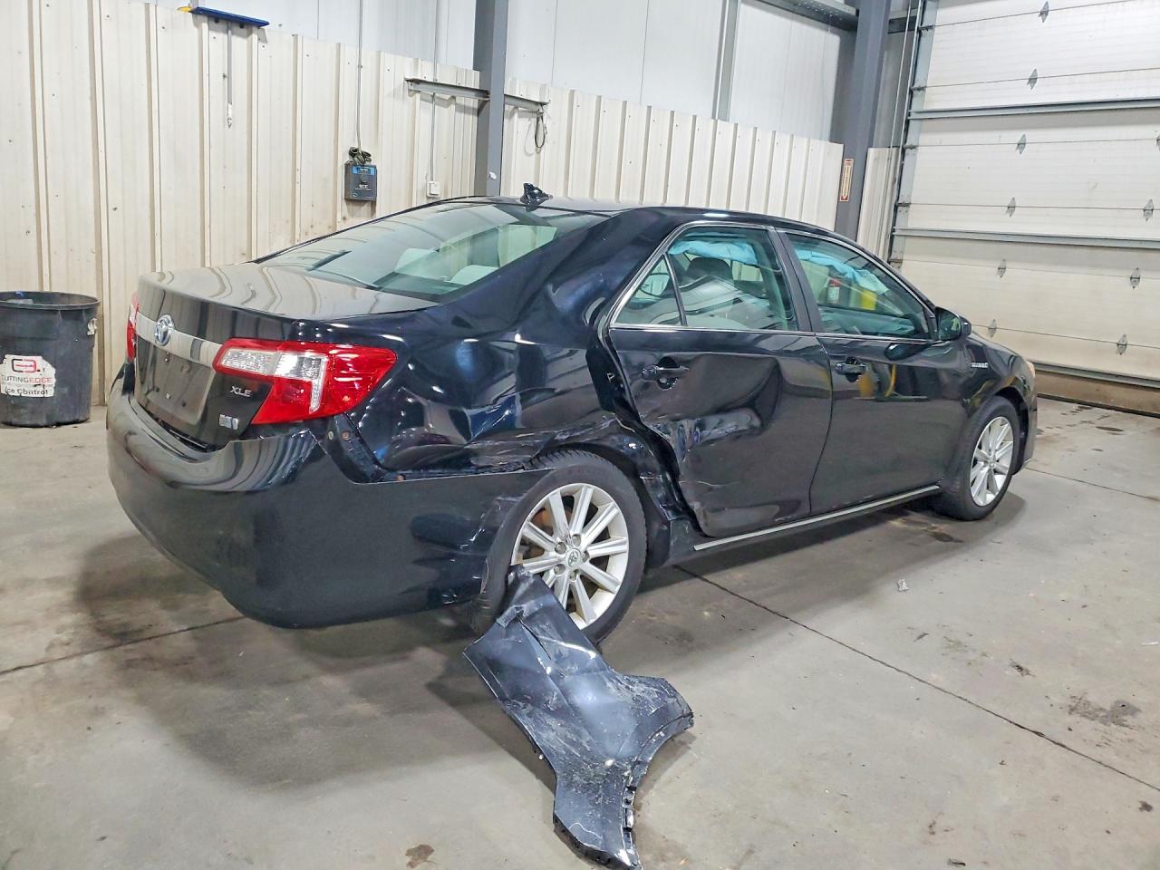 2013 Toyota Camry Hybrid Xle Black vin: 4T1BD1FK6DU096528