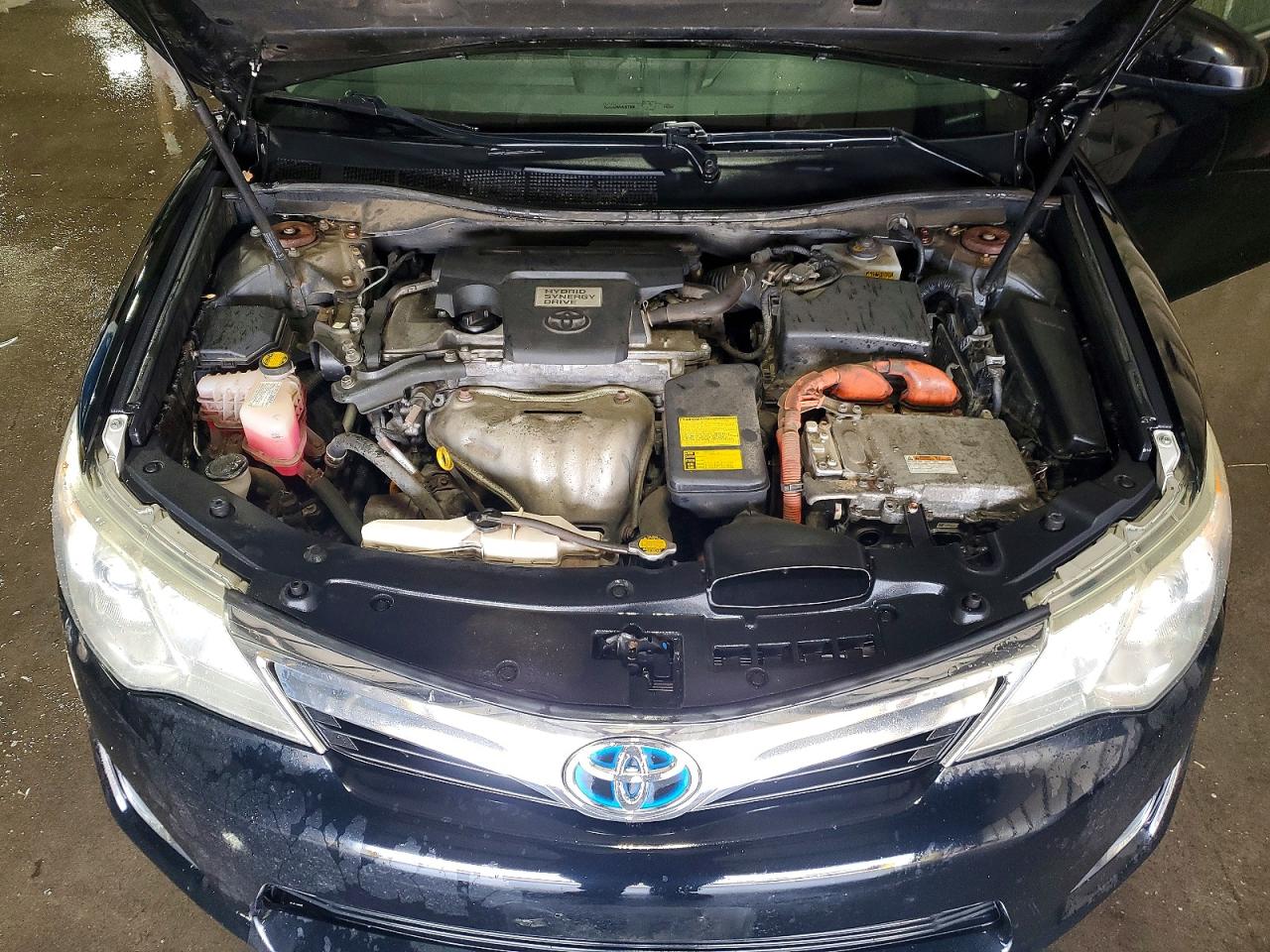 2013 Toyota Camry Hybrid Xle Black vin: 4T1BD1FK6DU096528
