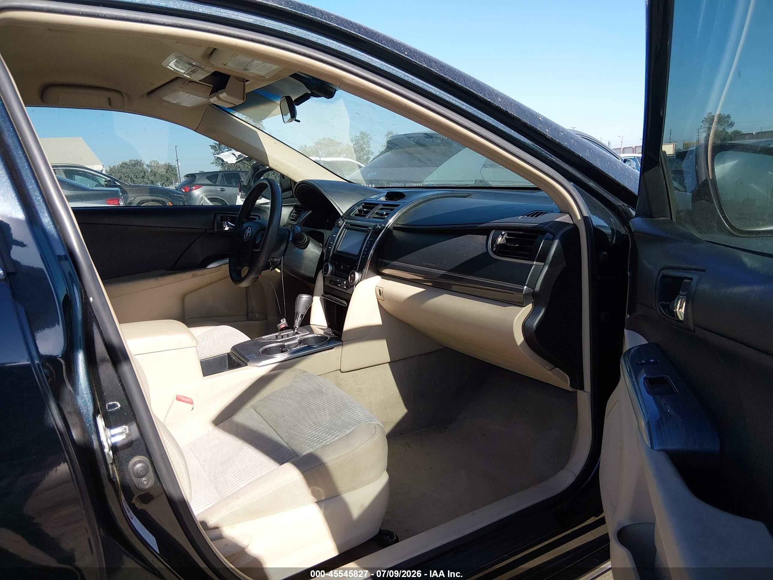 2014 Toyota Camry Hybrid Le Gray vin: 4T1BD1FK6EU109120