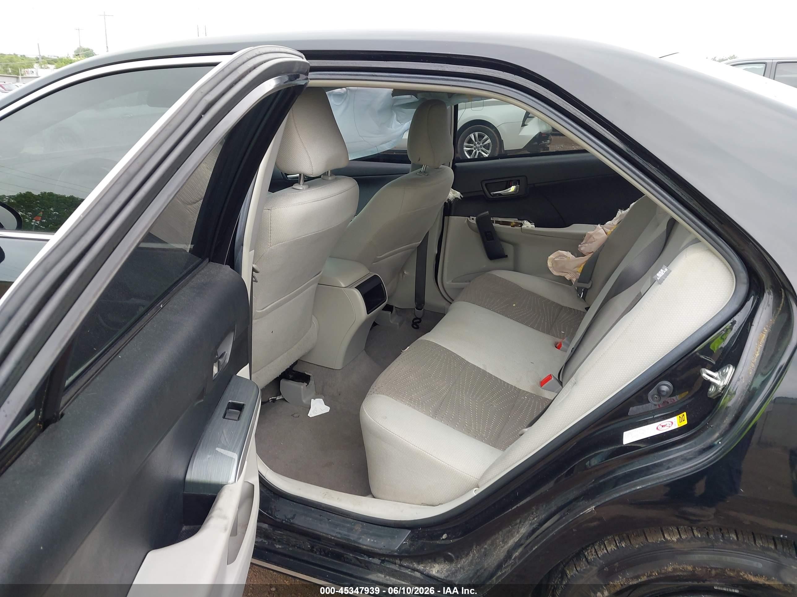 2014 Toyota Camry Hybrid Le Черный vin: 4T1BD1FK6EU111529