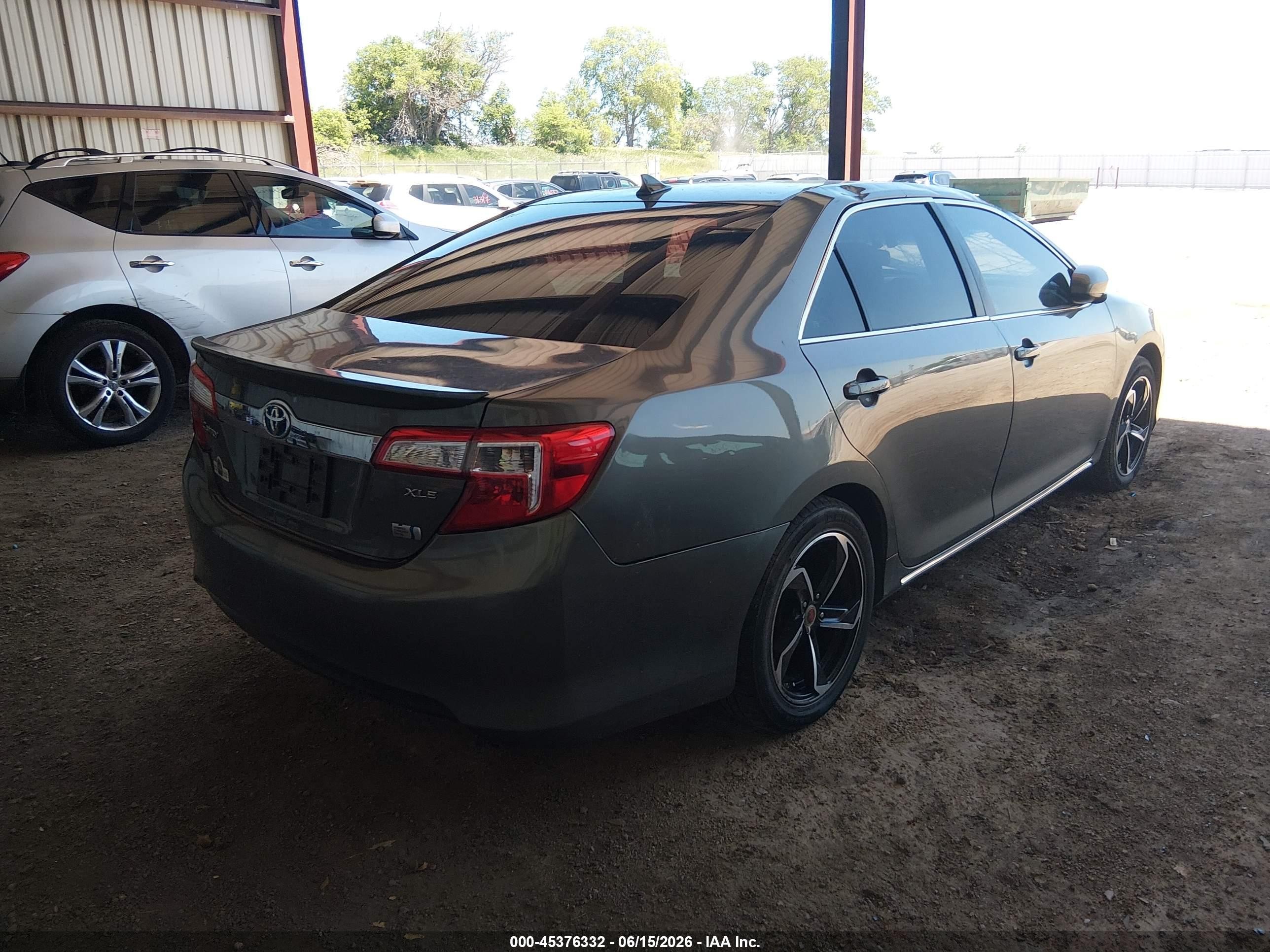 2014 Toyota Camry Hybrid Xle Gray vin: 4T1BD1FK6EU117394