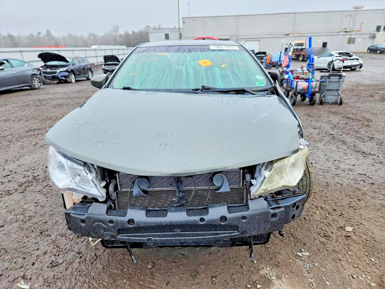 2014 Toyota Camry Hybrid Xle Gray vin: 4T1BD1FK6EU126774