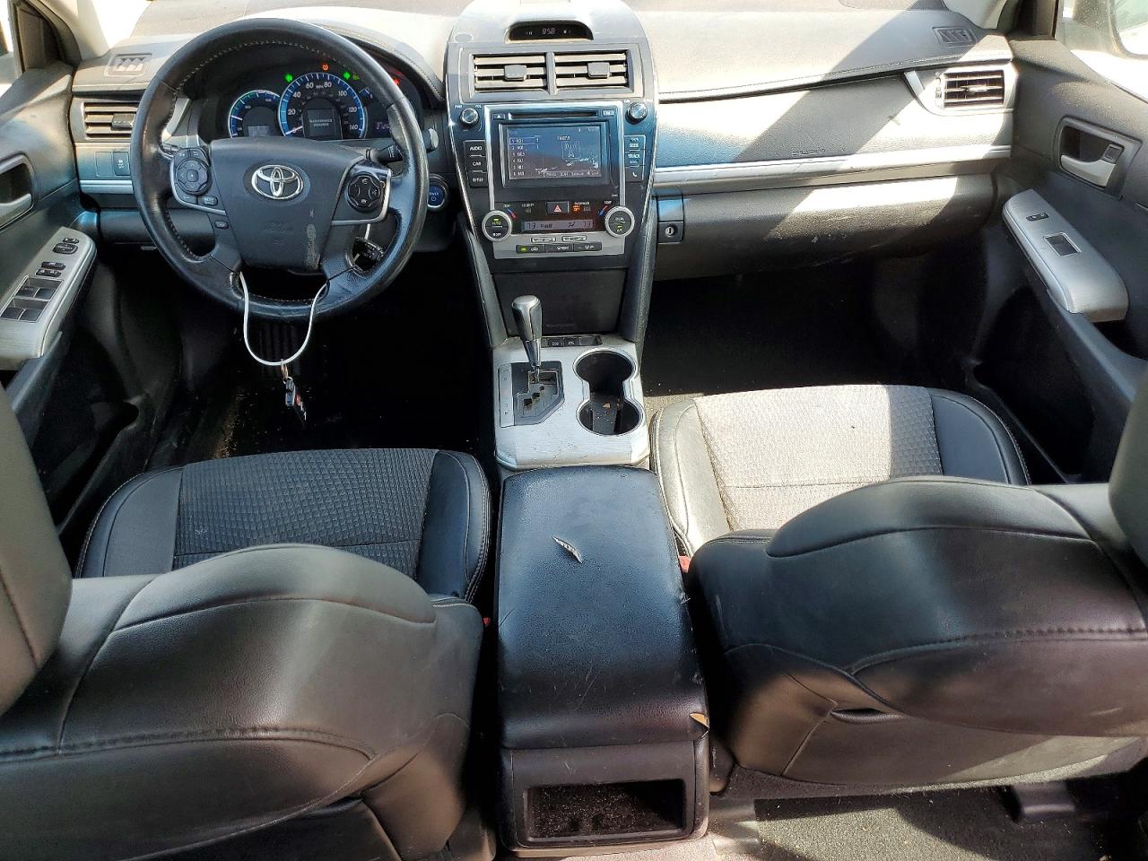 2014 Toyota Camry Hybrid Se Silver vin: 4T1BD1FK6EU127178