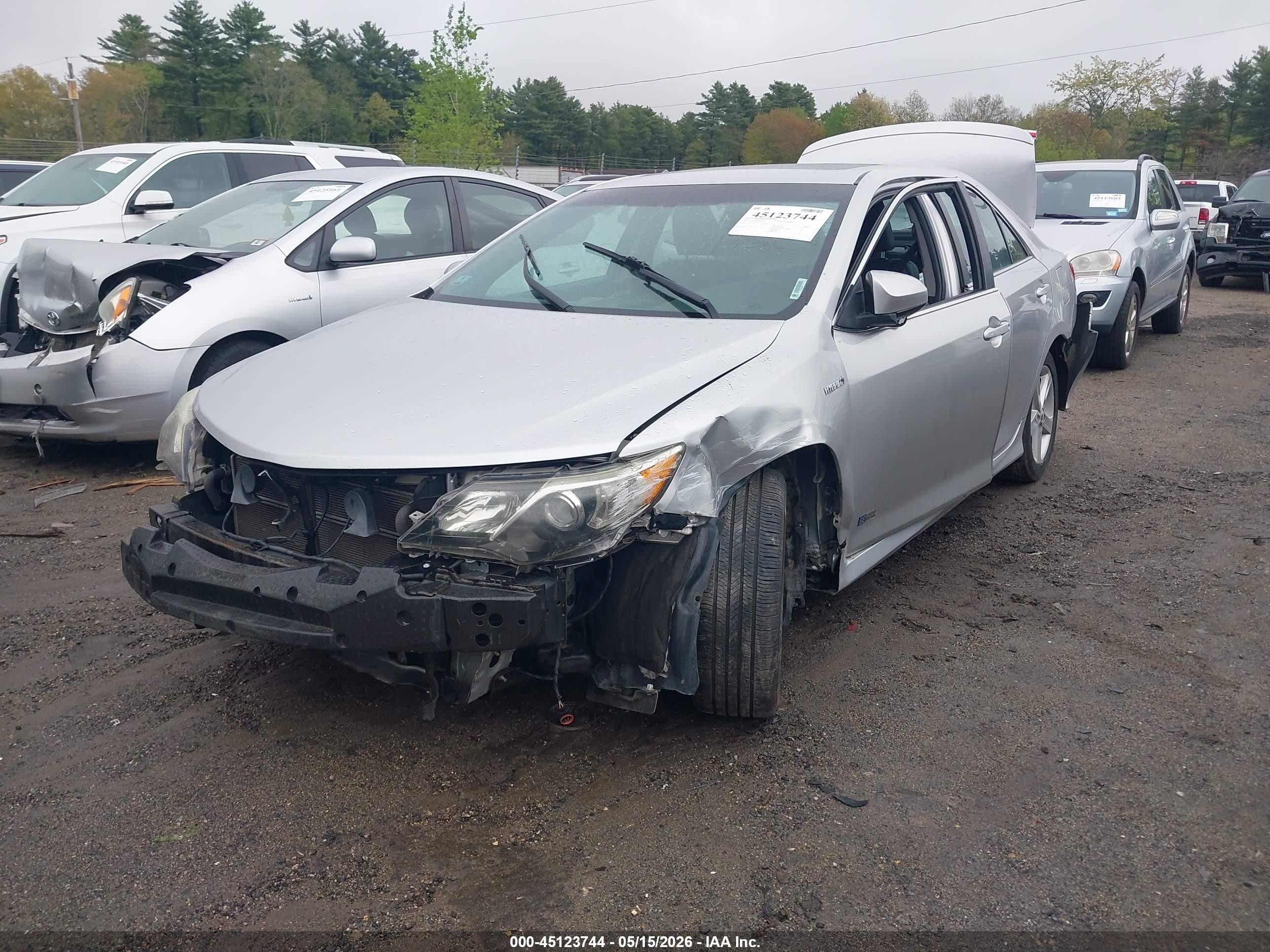2014 Toyota Camry Hybrid Se Limited Edition Серебряный vin: 4T1BD1FK6EU130663