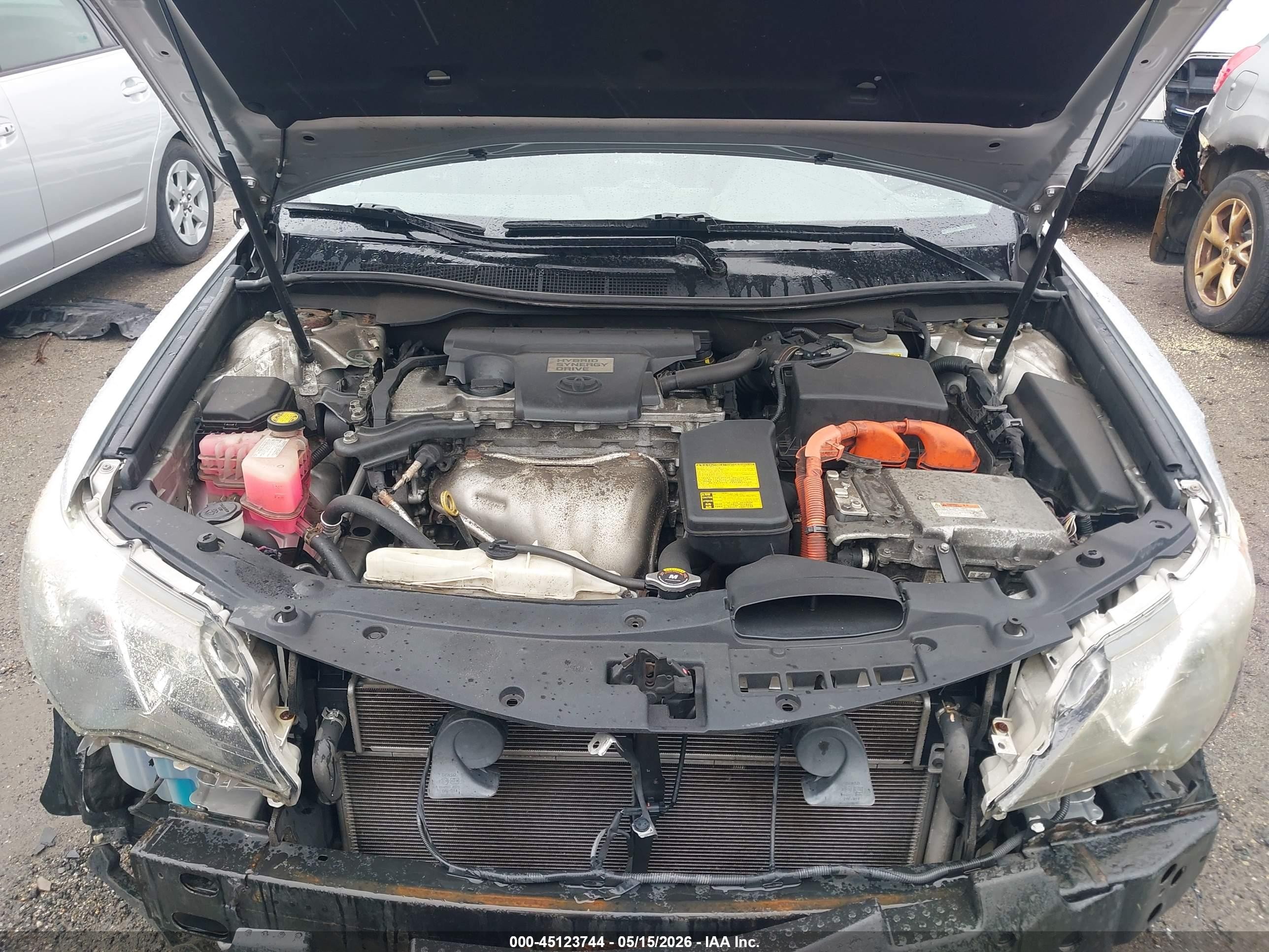 2014 Toyota Camry Hybrid Se Limited Edition Серебряный vin: 4T1BD1FK6EU130663