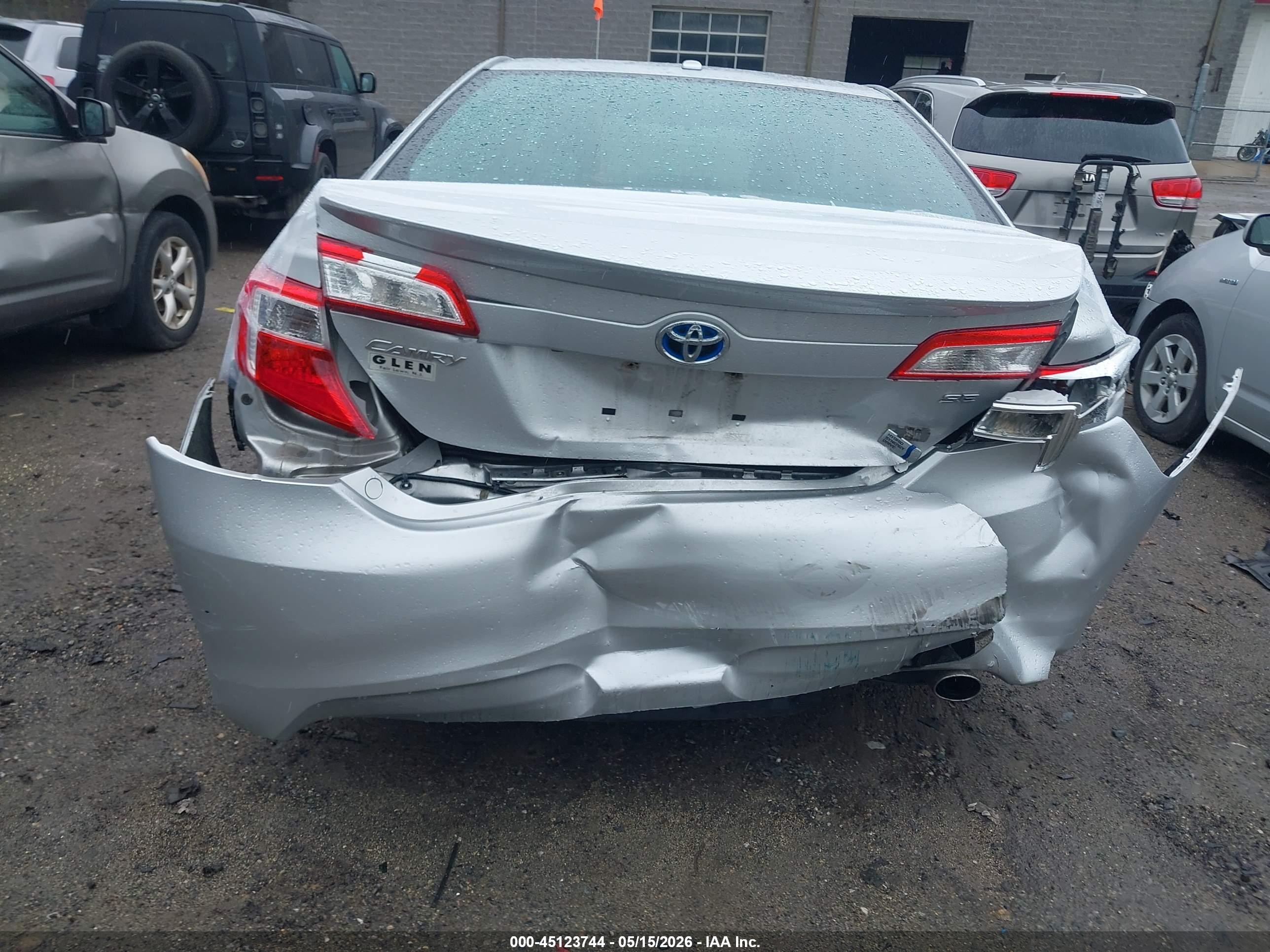 2014 Toyota Camry Hybrid Se Limited Edition Серебряный vin: 4T1BD1FK6EU130663