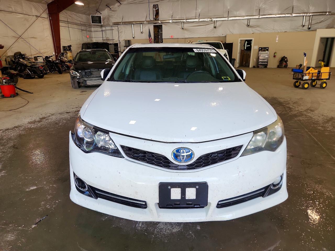 2014 Toyota Camry Hybrid Se Белый vin: 4T1BD1FK6EU135801