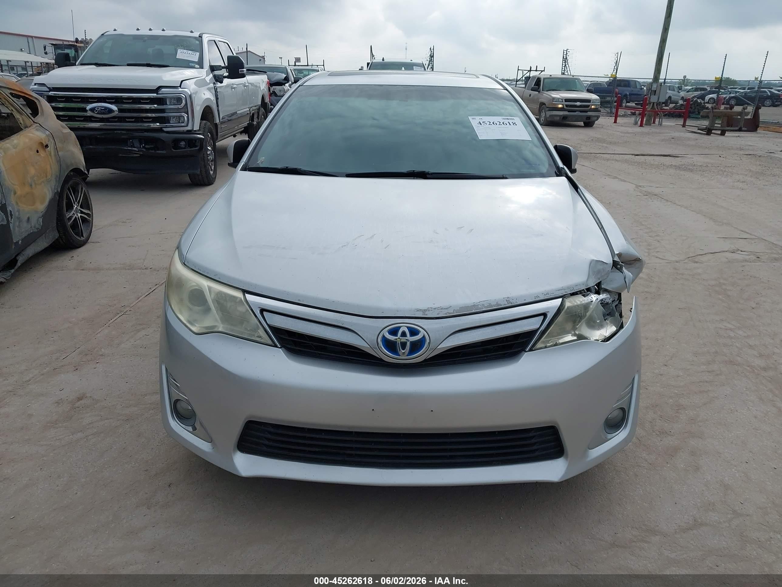 2014 Toyota Camry Hybrid Xle Silver vin: 4T1BD1FK6EU135846