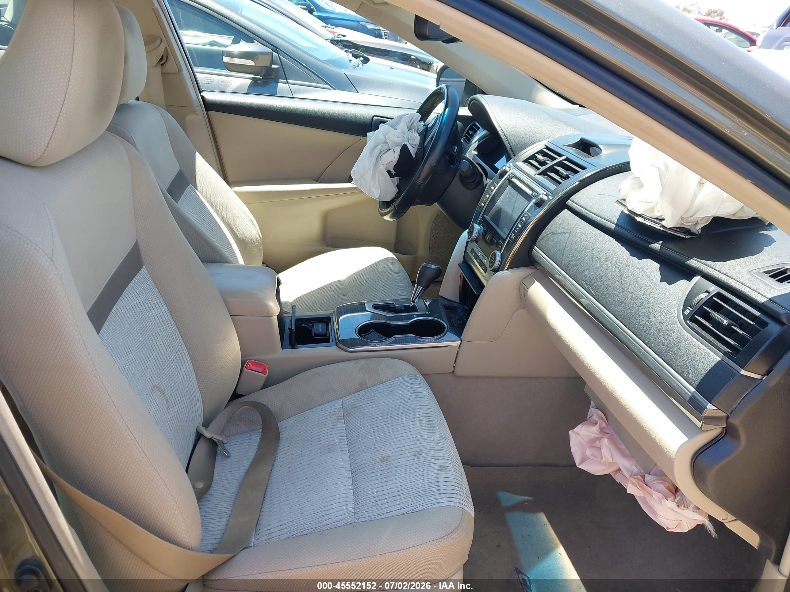 2014 Toyota Camry Hybrid Xle Pewter vin: 4T1BD1FK6EU136835