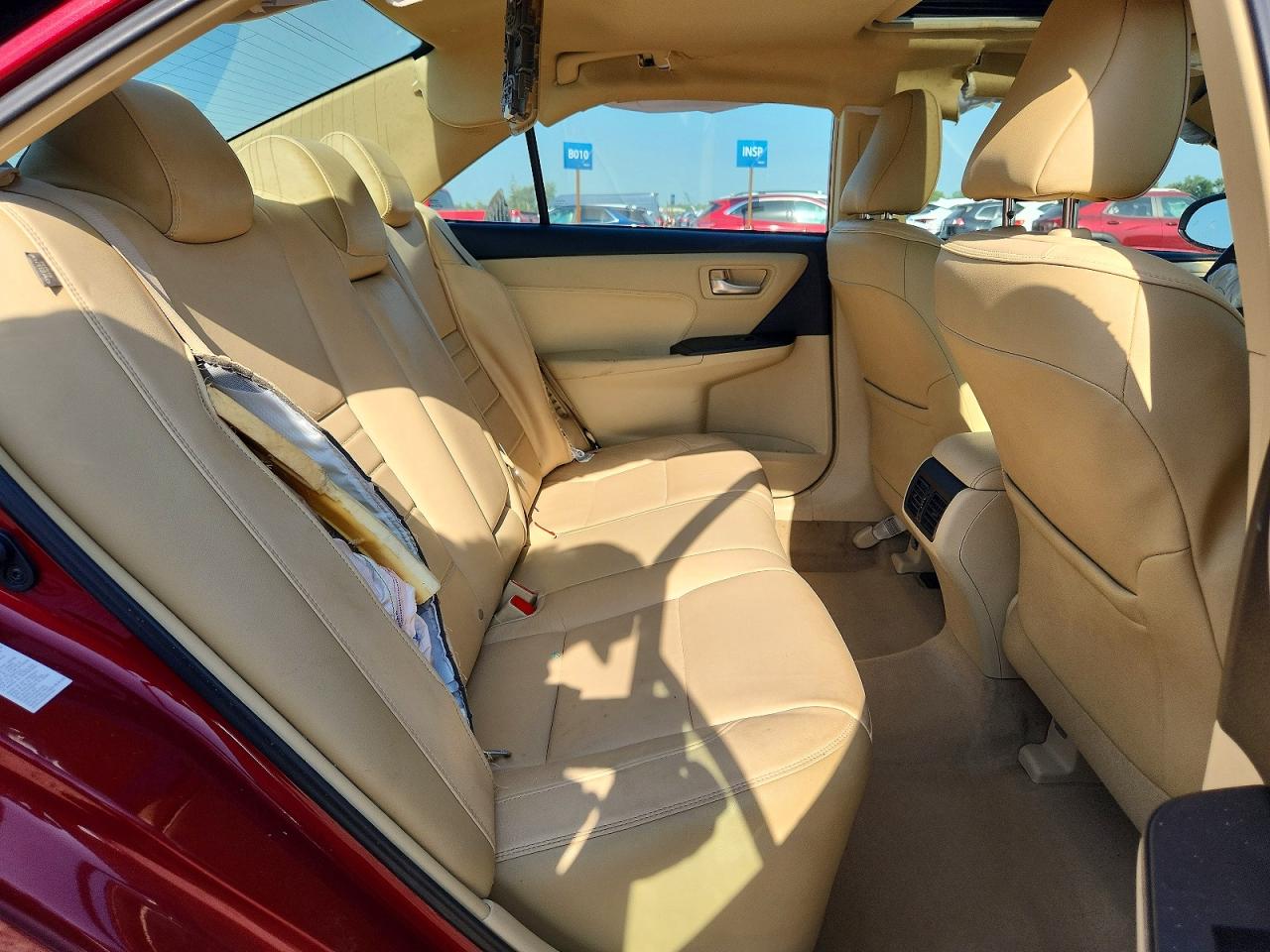2015 Toyota Camry Hybrid Xle Красный vin: 4T1BD1FK6FU146377