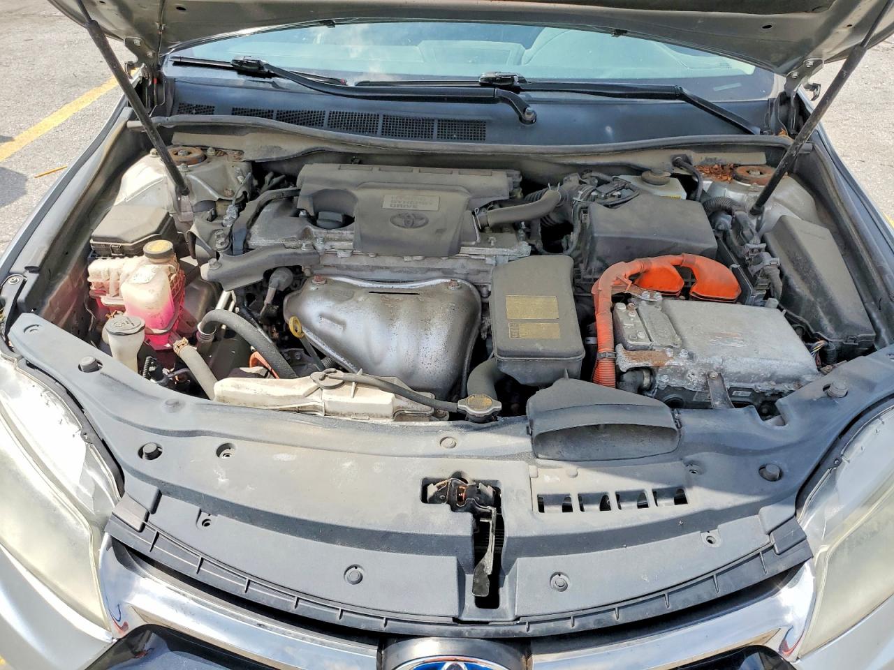2015 Toyota Camry Hybrid Se Silver vin: 4T1BD1FK6FU151675