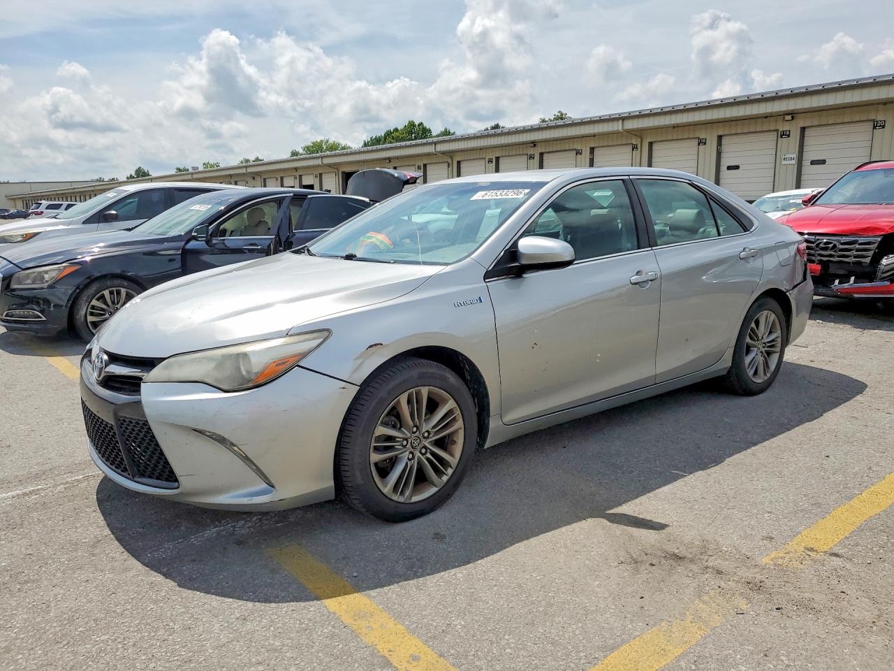 2015 Toyota Camry Hybrid Se Silver vin: 4T1BD1FK6FU151675