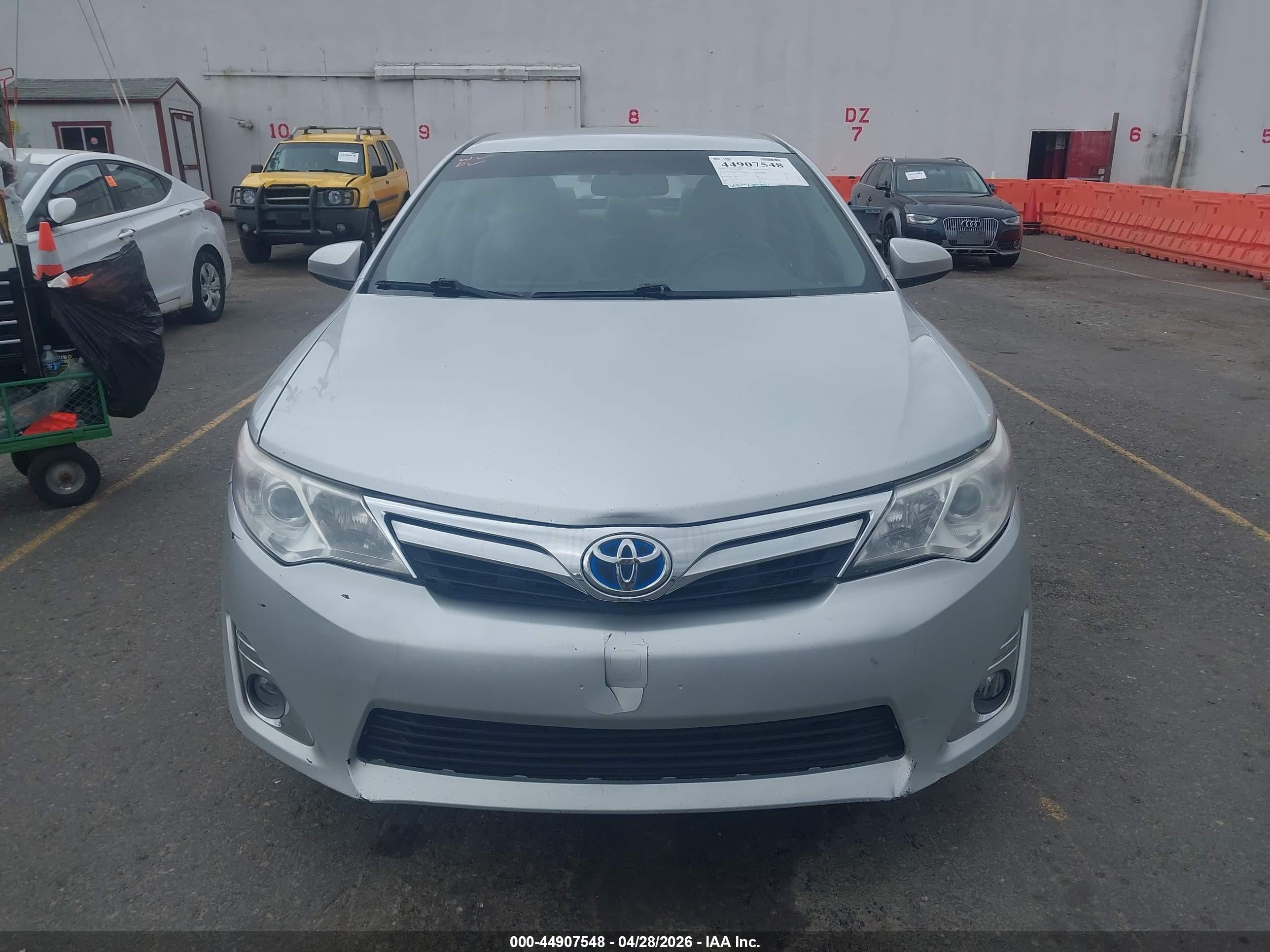 2012 Toyota Camry Hybrid Xle Silver vin: 4T1BD1FK7CU007791