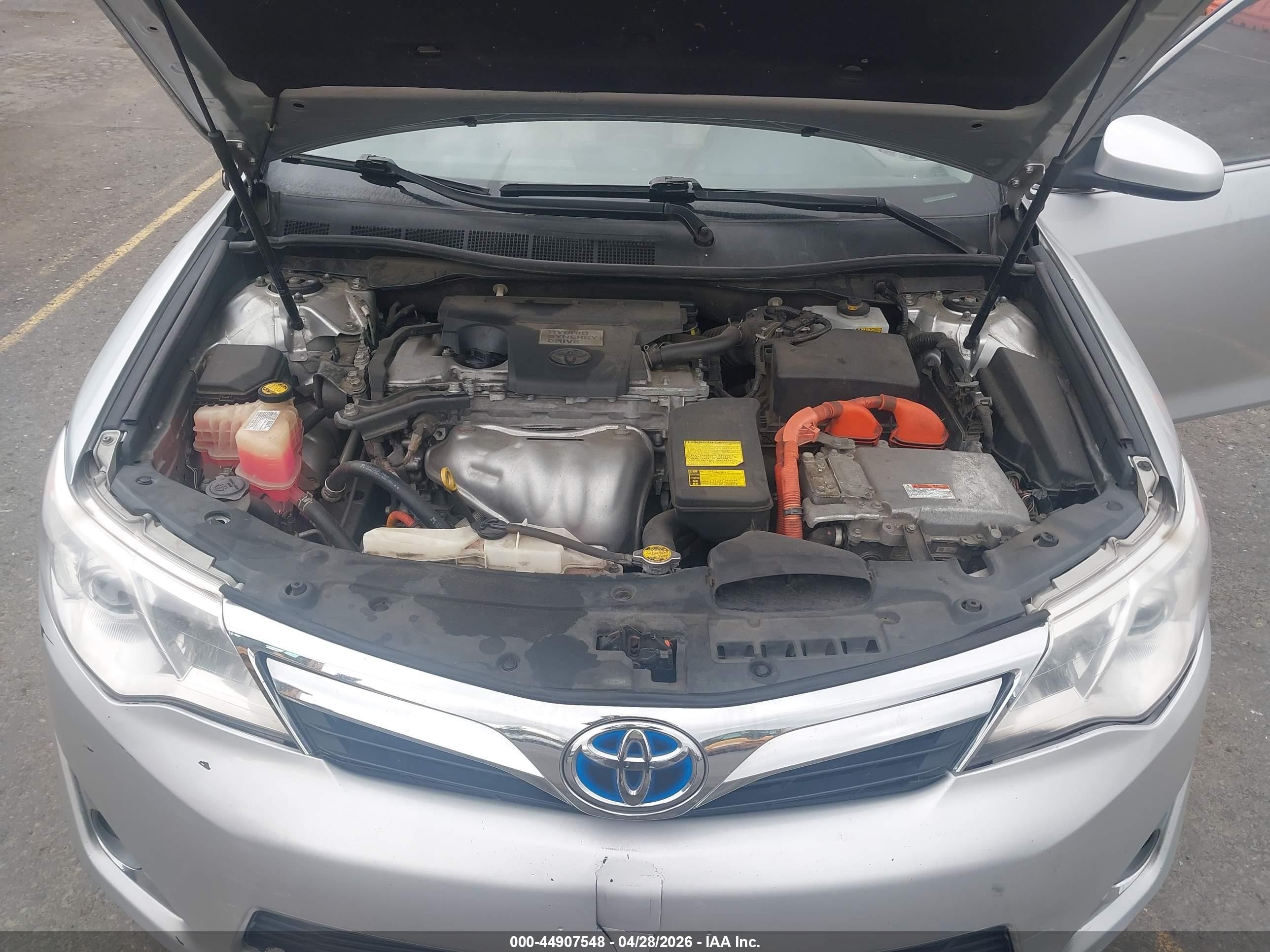 2012 Toyota Camry Hybrid Xle Silver vin: 4T1BD1FK7CU007791