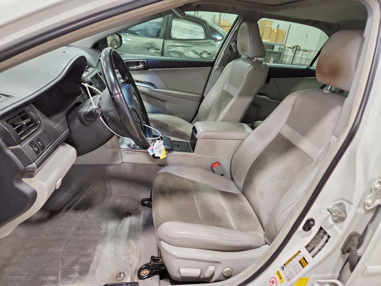 2012 Toyota Camry Hybrid Xle White vin: 4T1BD1FK7CU007869