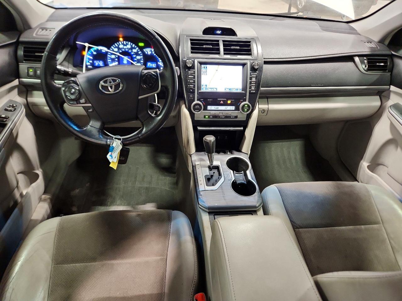 2012 Toyota Camry Hybrid Xle White vin: 4T1BD1FK7CU007869