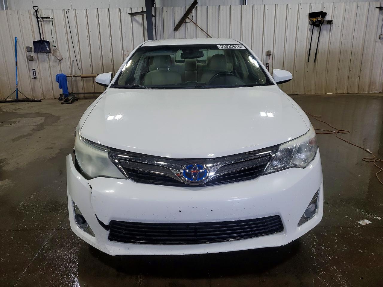 2012 Toyota Camry Hybrid Xle White vin: 4T1BD1FK7CU010562