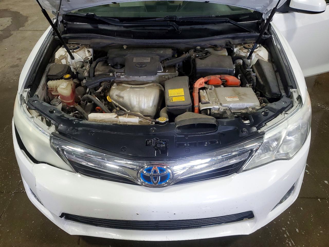 2012 Toyota Camry Hybrid Xle White vin: 4T1BD1FK7CU010562