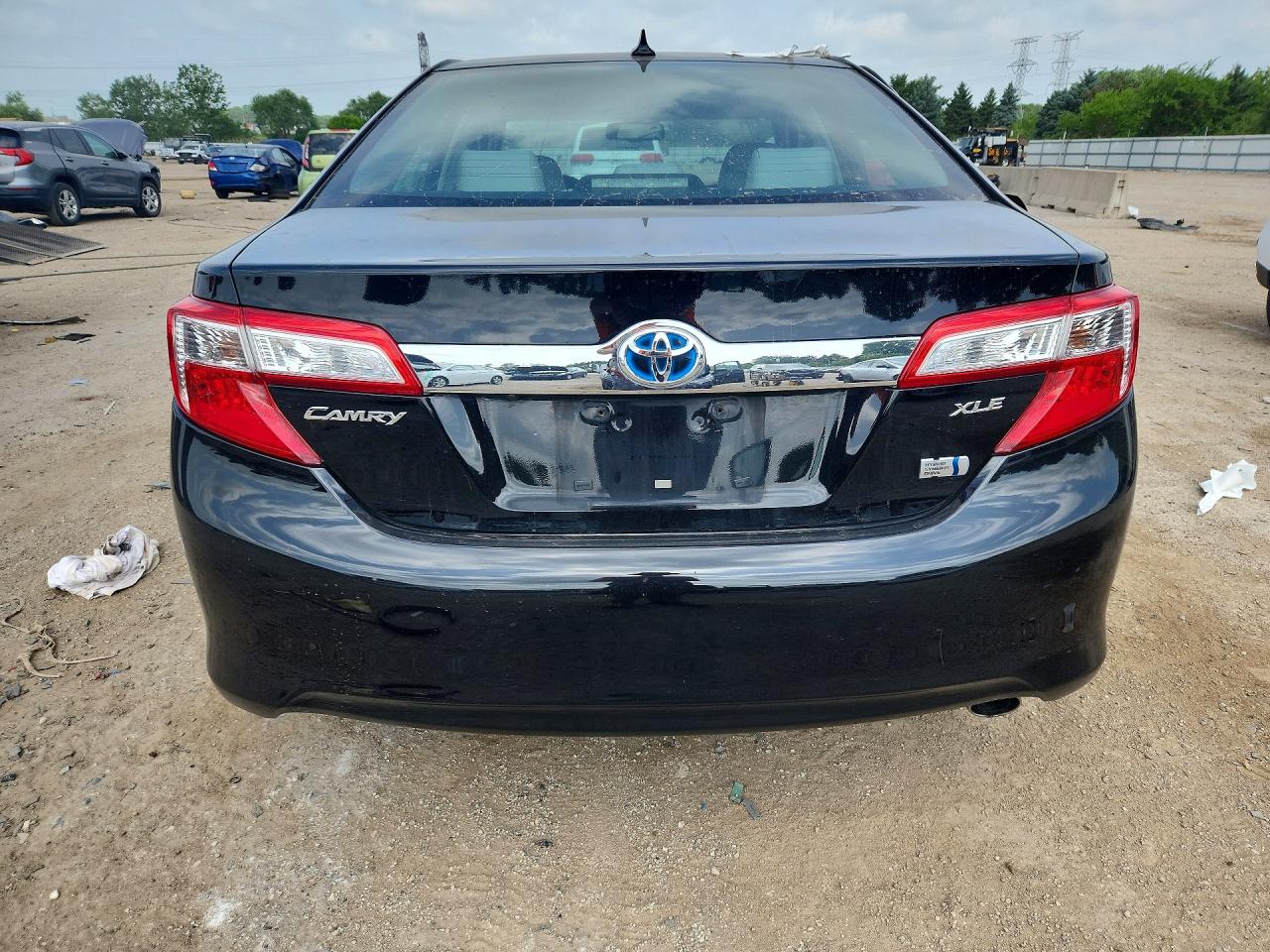 2012 Toyota Camry Hybrid Xle Черный vin: 4T1BD1FK7CU010853