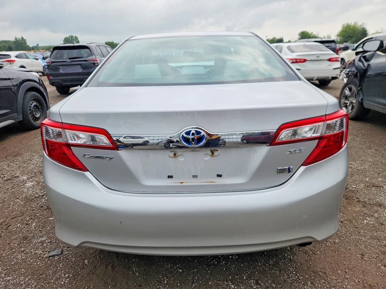 2012 Toyota Camry Hybrid Le Silver vin: 4T1BD1FK7CU011968