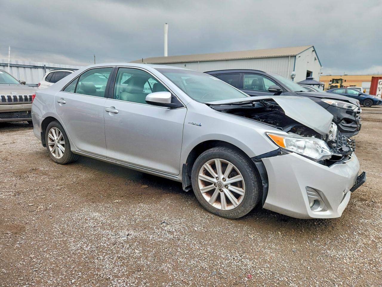 2012 Toyota Camry Hybrid Le Silver vin: 4T1BD1FK7CU011968