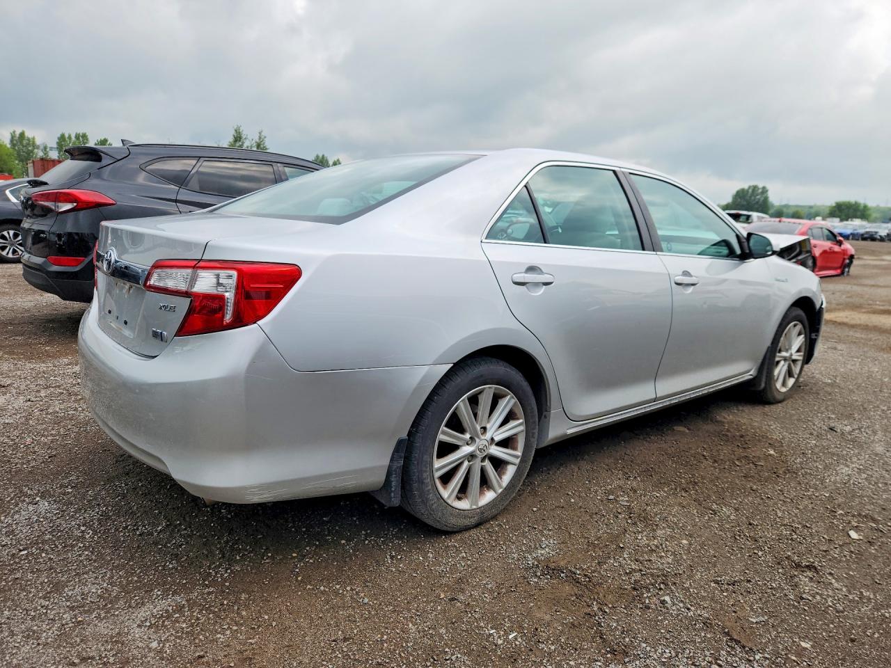 2012 Toyota Camry Hybrid Le Silver vin: 4T1BD1FK7CU011968