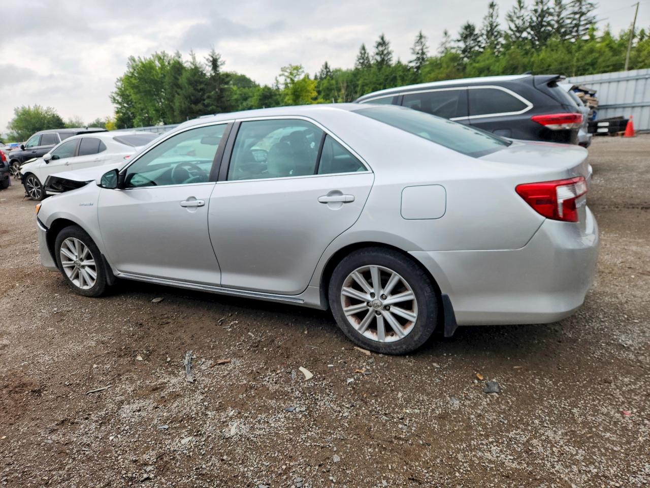 2012 Toyota Camry Hybrid Le Silver vin: 4T1BD1FK7CU011968