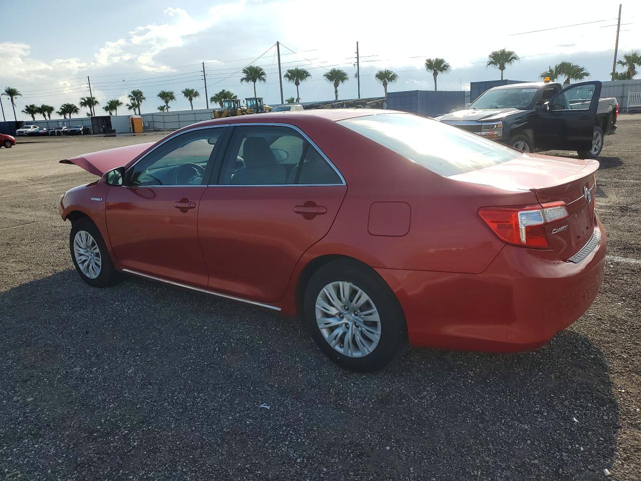 2012 Toyota Camry Hybrid Le Red vin: 4T1BD1FK7CU012294