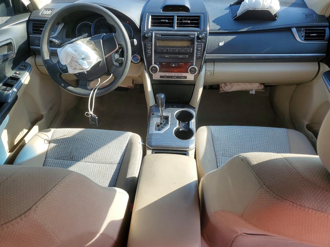 2012 Toyota Camry Hybrid Le Red vin: 4T1BD1FK7CU012294