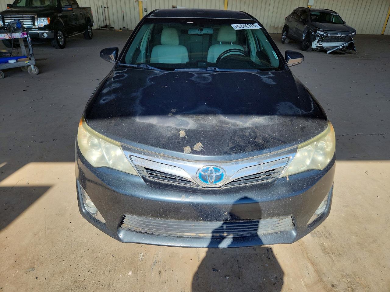 2012 Toyota Camry Hybrid Xle Black vin: 4T1BD1FK7CU016135