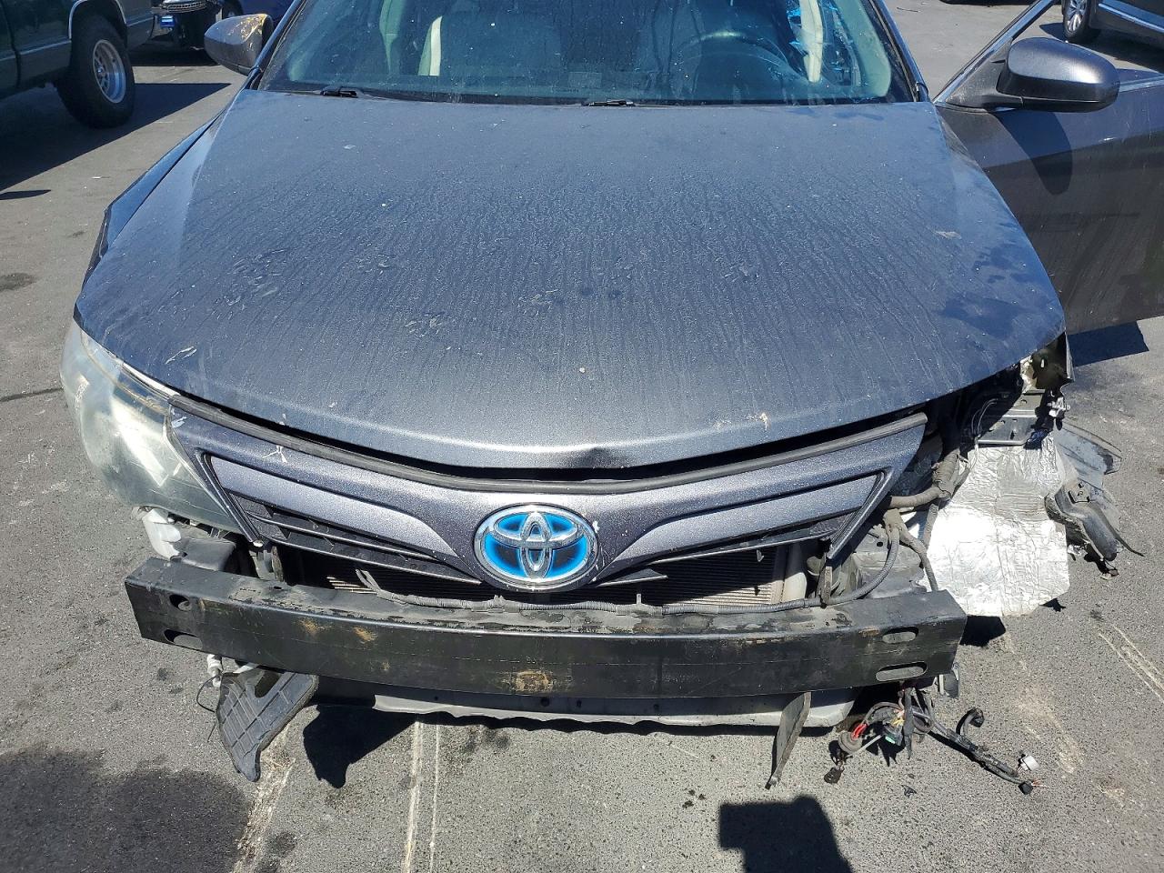 2012 Toyota Camry Hybrid Le Gray vin: 4T1BD1FK7CU021786