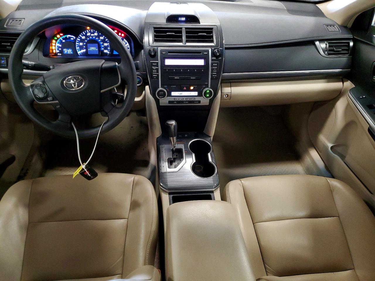 2012 Toyota Camry Hybrid Le Gold vin: 4T1BD1FK7CU027216