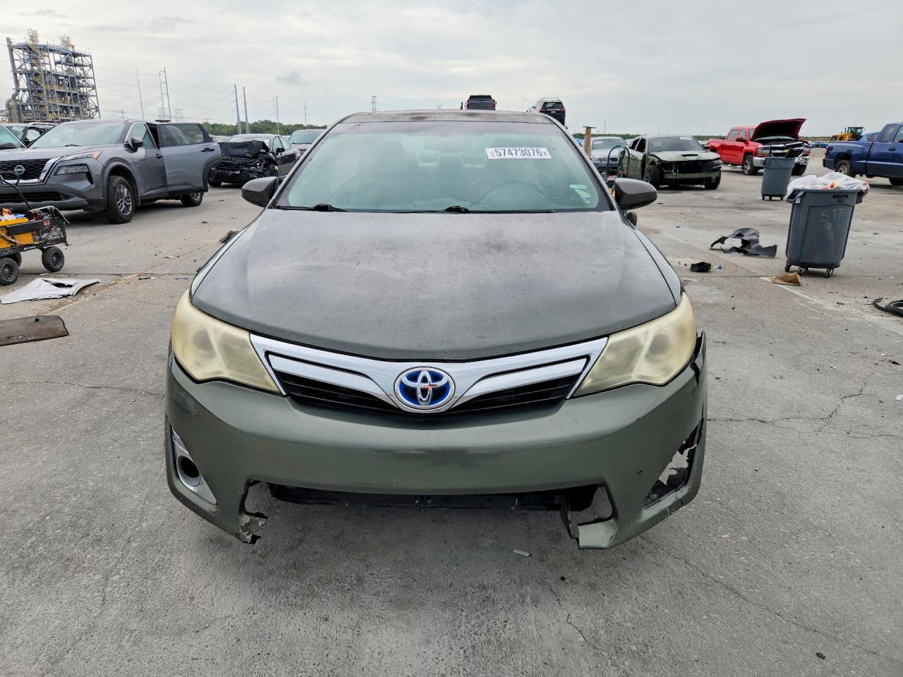 2012 Toyota Camry Hybrid Xle Green vin: 4T1BD1FK7CU034120