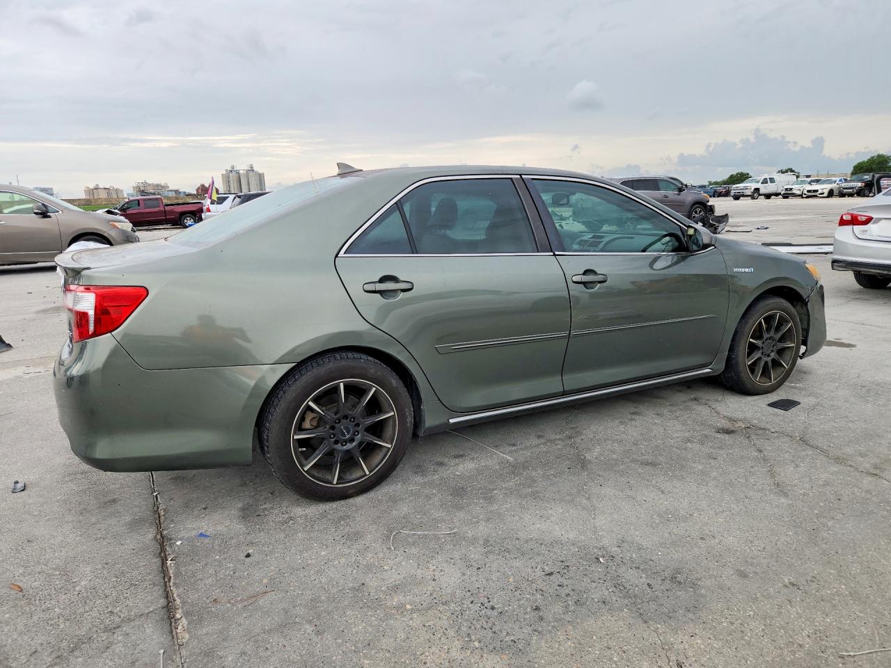 2012 Toyota Camry Hybrid Xle Green vin: 4T1BD1FK7CU034120