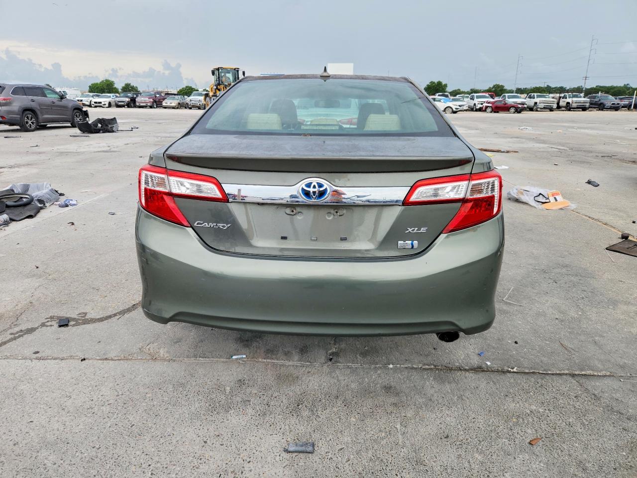 2012 Toyota Camry Hybrid Xle Green vin: 4T1BD1FK7CU034120