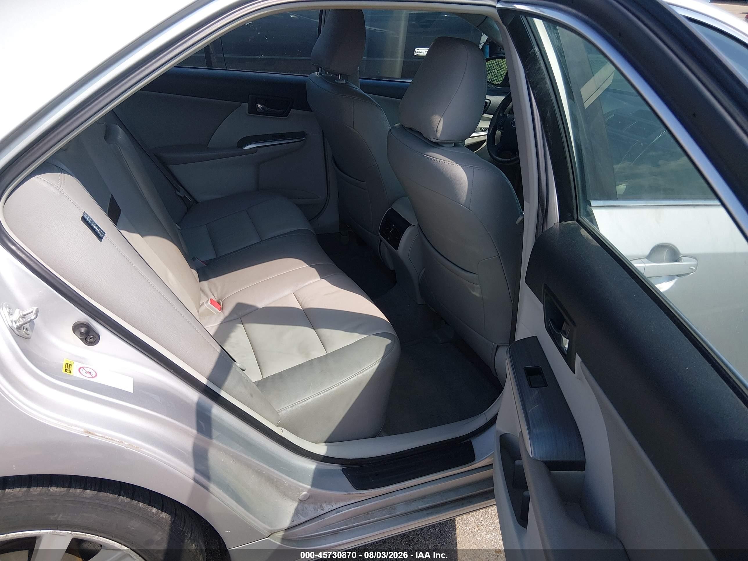 2012 Toyota Camry Hybrid Xle Gray vin: 4T1BD1FK7CU038684