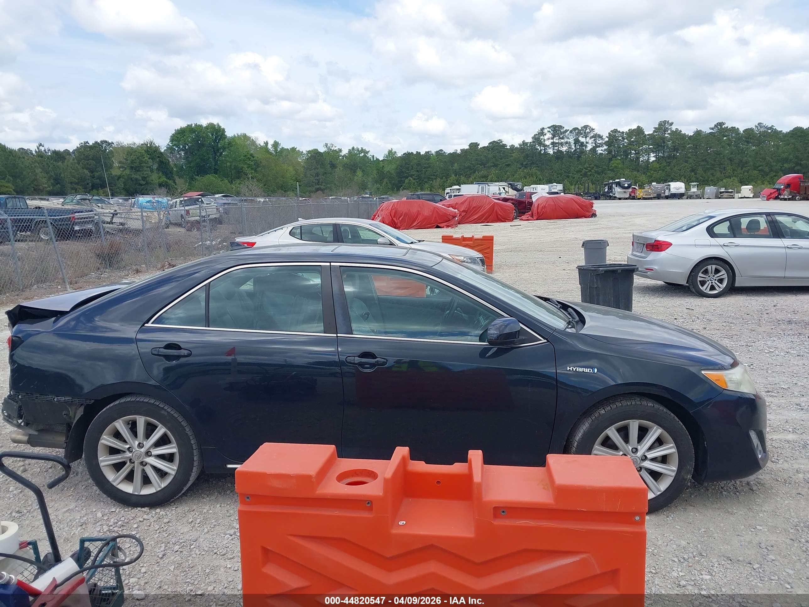2012 Toyota Camry Hybrid Xle Черный vin: 4T1BD1FK7CU040631